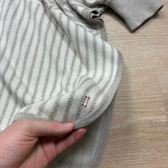 Kit and Ace Silk Cashmere Shawl Poncho Sweater OSFM Color Cream - Picture 2 of 6